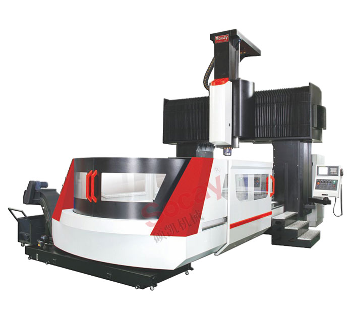 Structure and application of gantry machining center